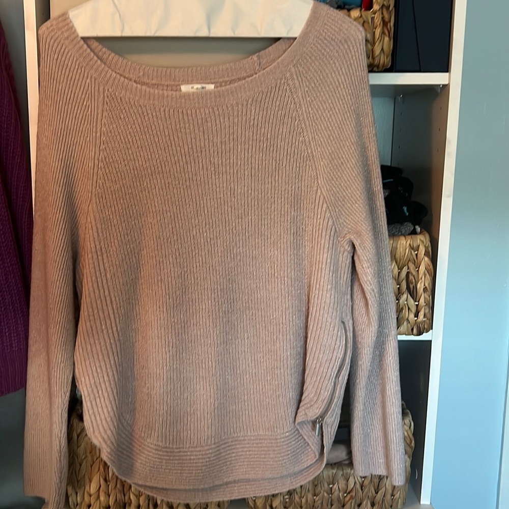 Maurice’s side zip pullover sweater sz L - Picture 1 of 6
